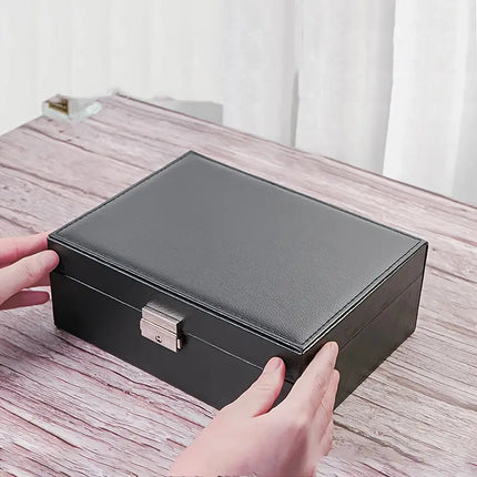 Smykkeskrin Hvit Pianolakk