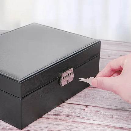 Smykkeskrin Hvit Pianolakk