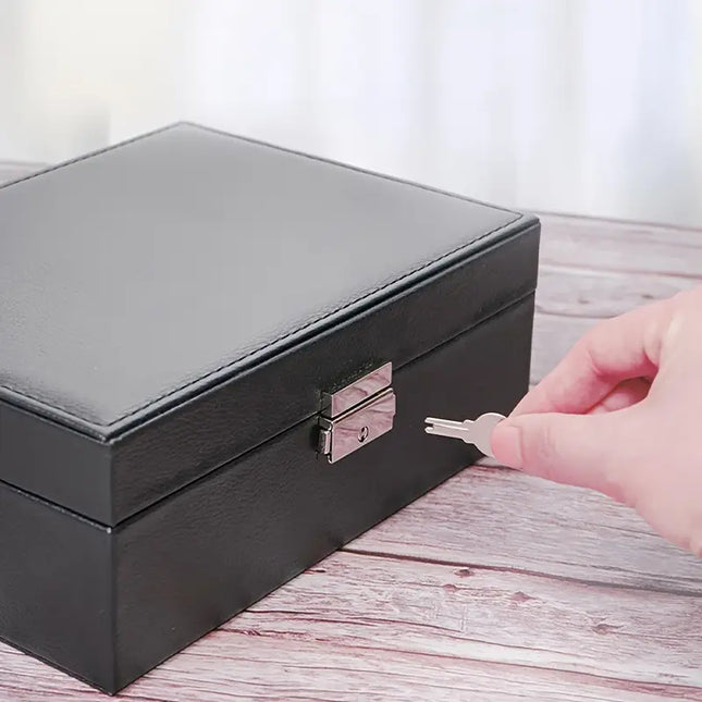 Smykkeskrin Hvit Pianolakk