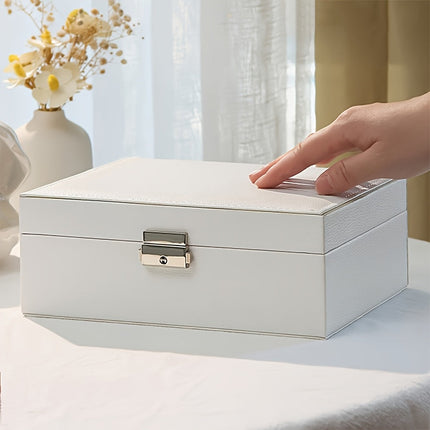 Smykkeskrin Hvit Pianolakk