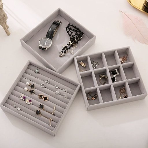 Smykkeskrin I Klart Glass