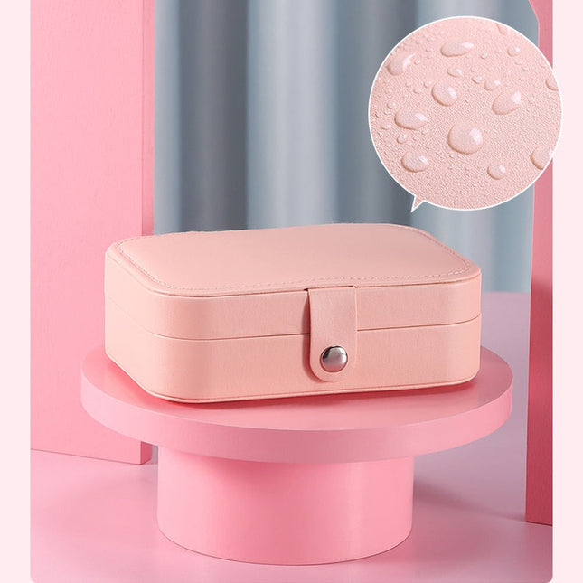 Smykkeskrin I Skinn For Reise