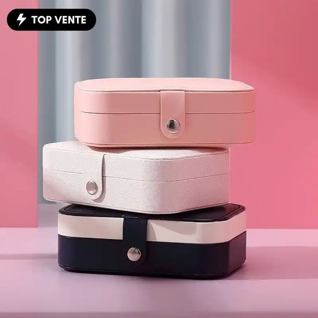 Smykkeskrin I Skinn For Reise