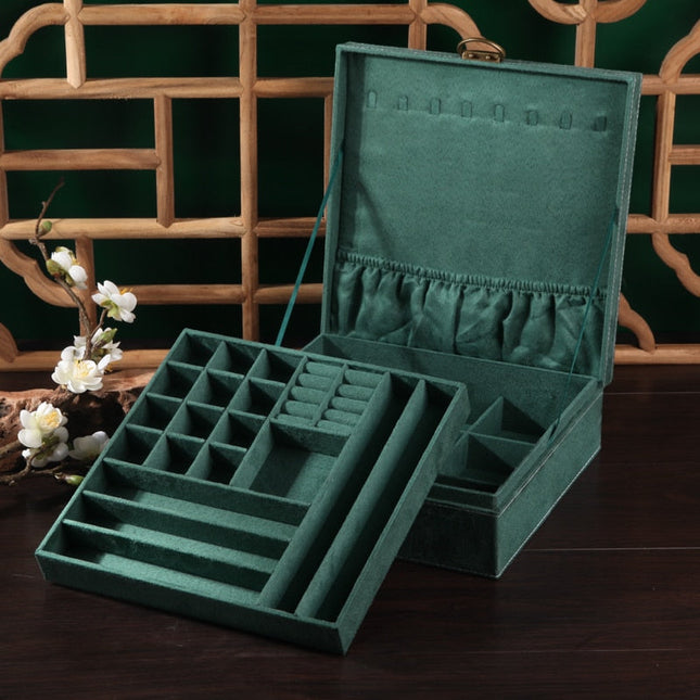 Antikke Smykkeskrin Med Broderi