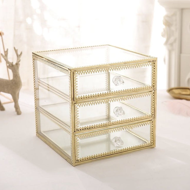 Smykkeskrin I Klart Glass
