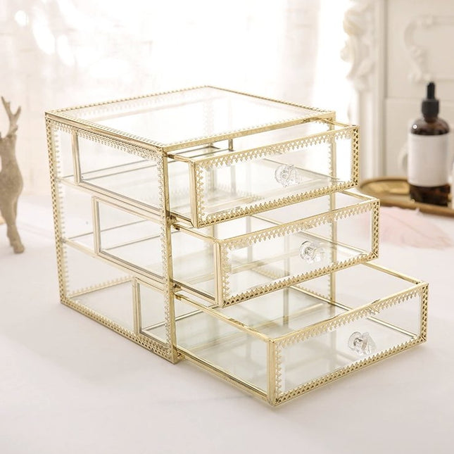 Smykkeskrin I Klart Glass