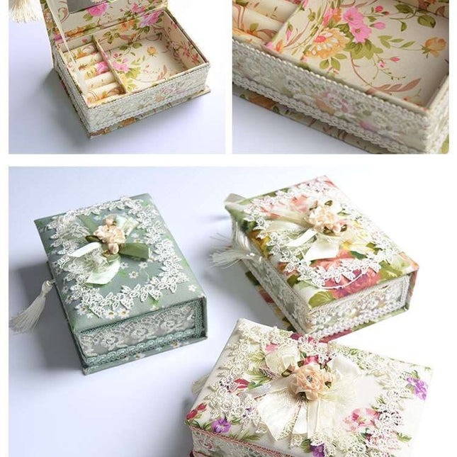 Dekorerte Smykkeskrin