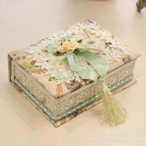 Dekorerte Smykkeskrin