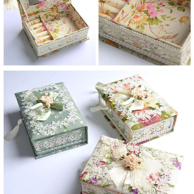 Dekorerte Smykkeskrin