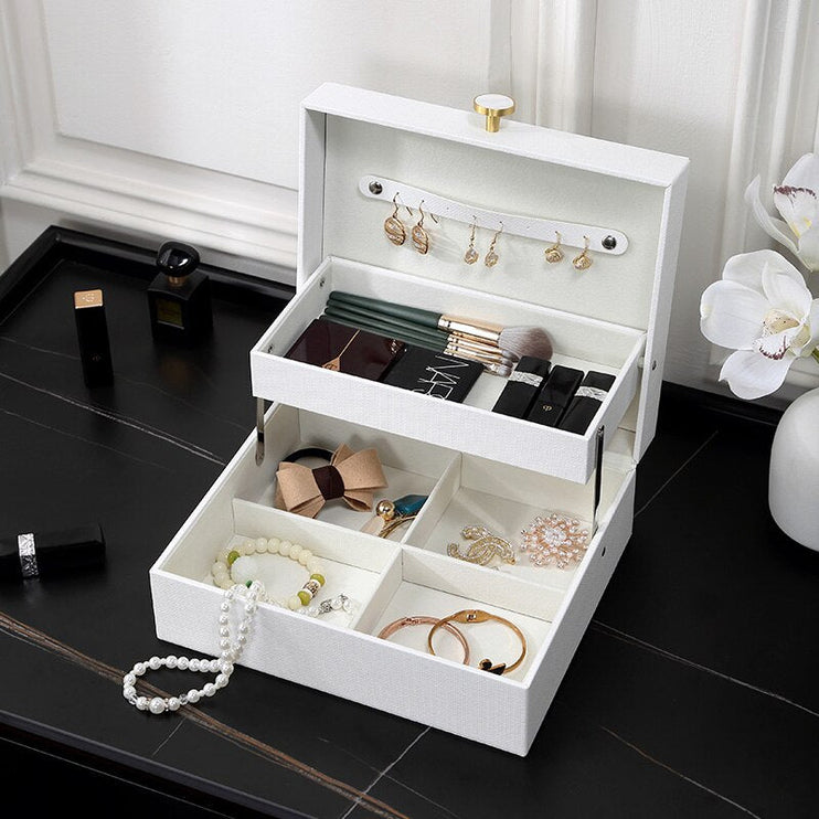 Smykkeskrin Med Hvit Innredning
