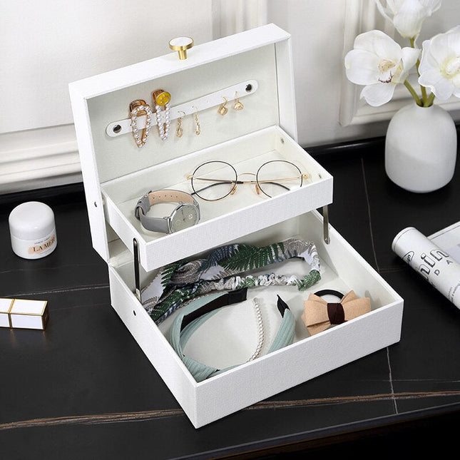 Smykkeskrin Med Hvit Innredning